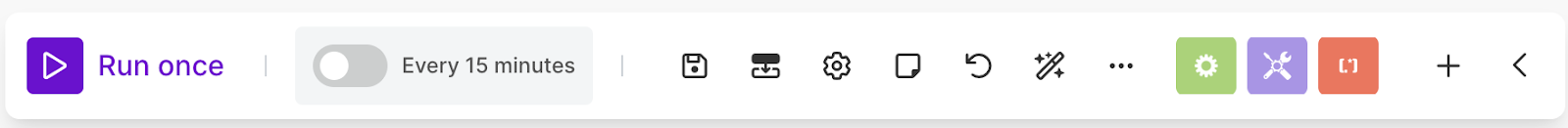 This is the redesign of the toolbar kit of Make.